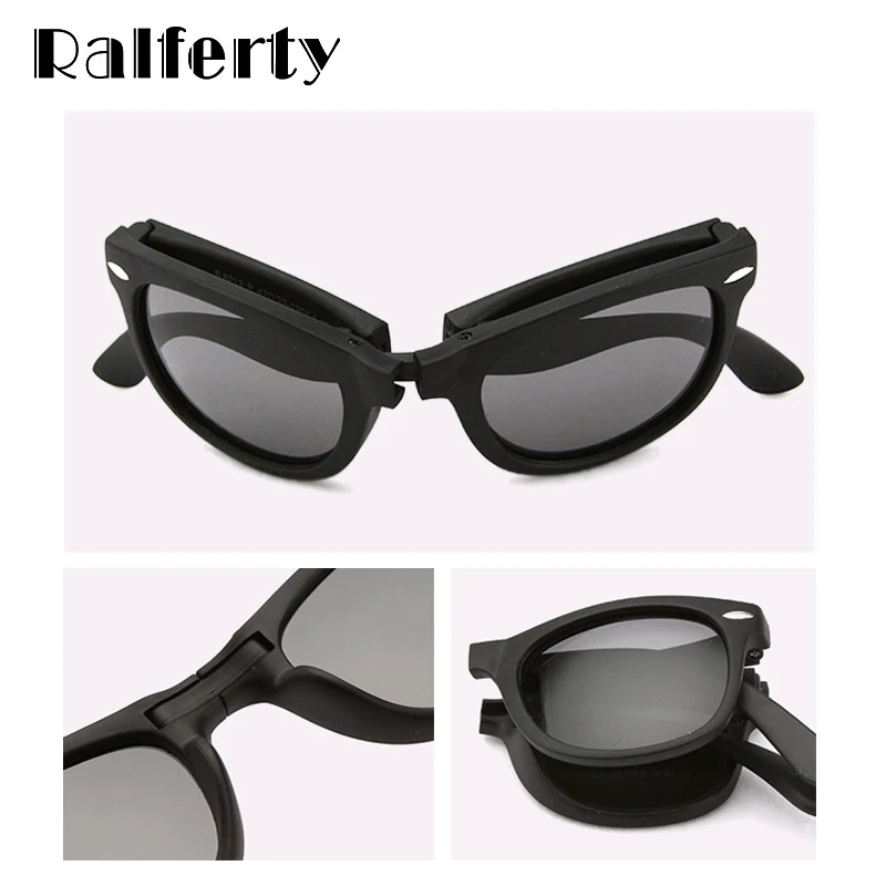 Ralferty складные очки Детские поляризованные небьющиеся TR90 Рамки для мальчиков и девочек детские солнцезащитные очки UV400 очки Детские тени K8213