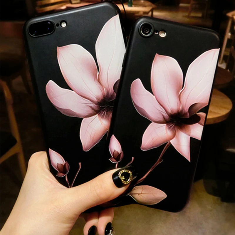 3D рельефные Чехлы для iphone 6 6S 7 8 Plus 5 5S SE 10 X Мягкий Силиконовый противоударный чехол