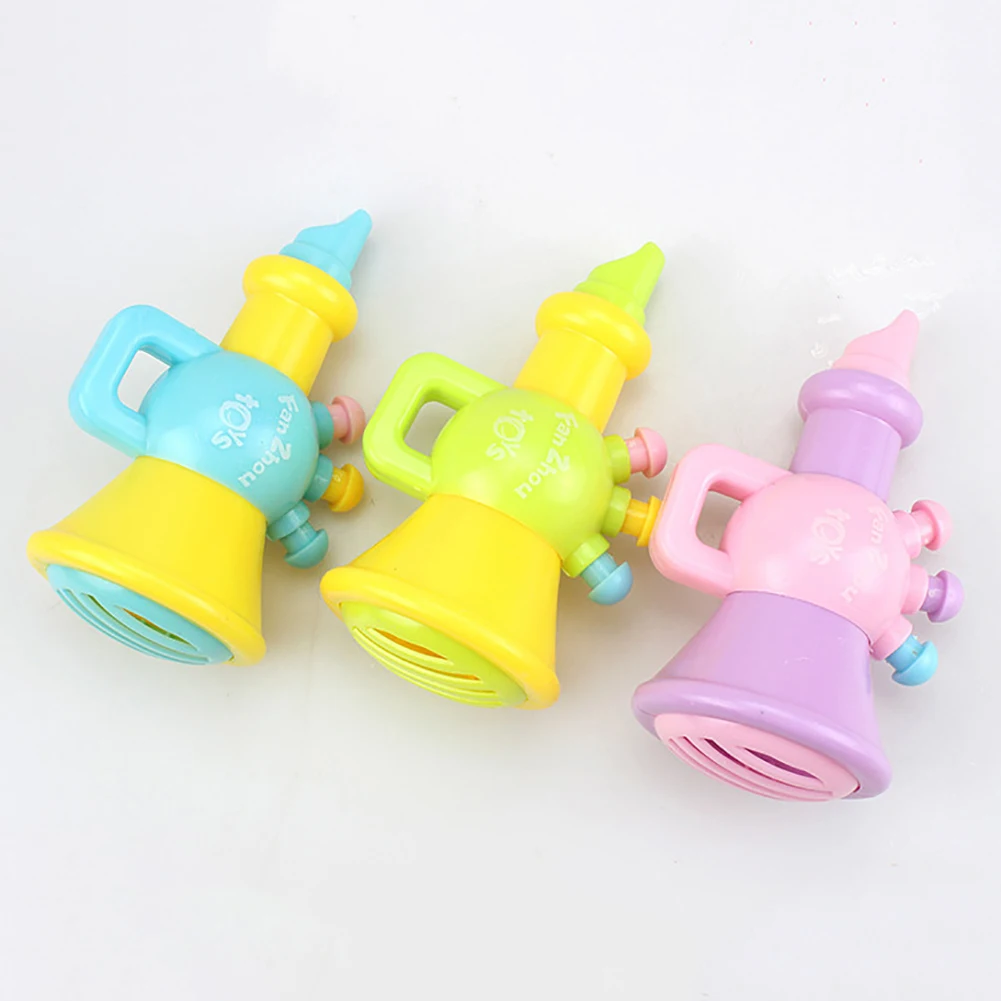 Cartoon Mini Babies Play Horn Early Musical Education Instrument Trumpet Toy 2019