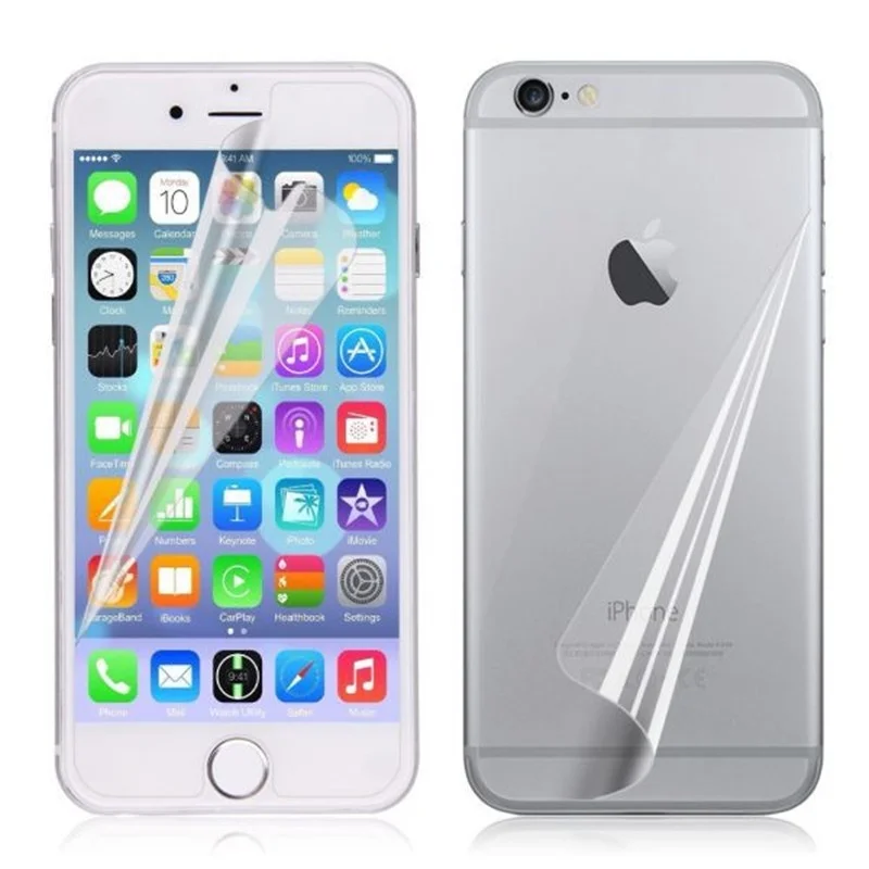Передняя + задняя HD прозрачная защитная пленка для ЖК-экрана iPhone 6 Plus 5 дюймов XJ66 |