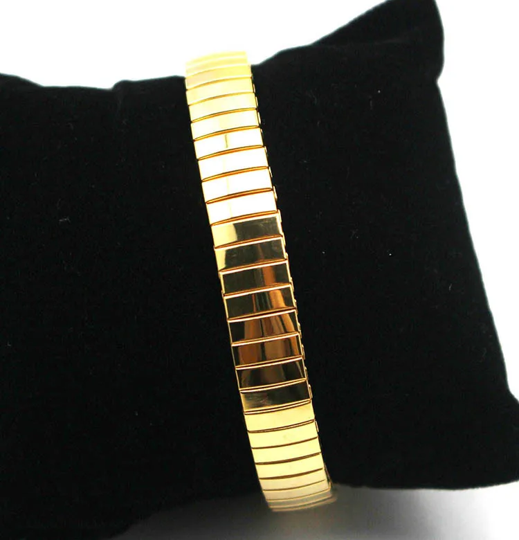 1 шт. эластичный браслет из нержавеющей стали|elastic bangles bracelet|bangle braceletfashion bangle bracelet |