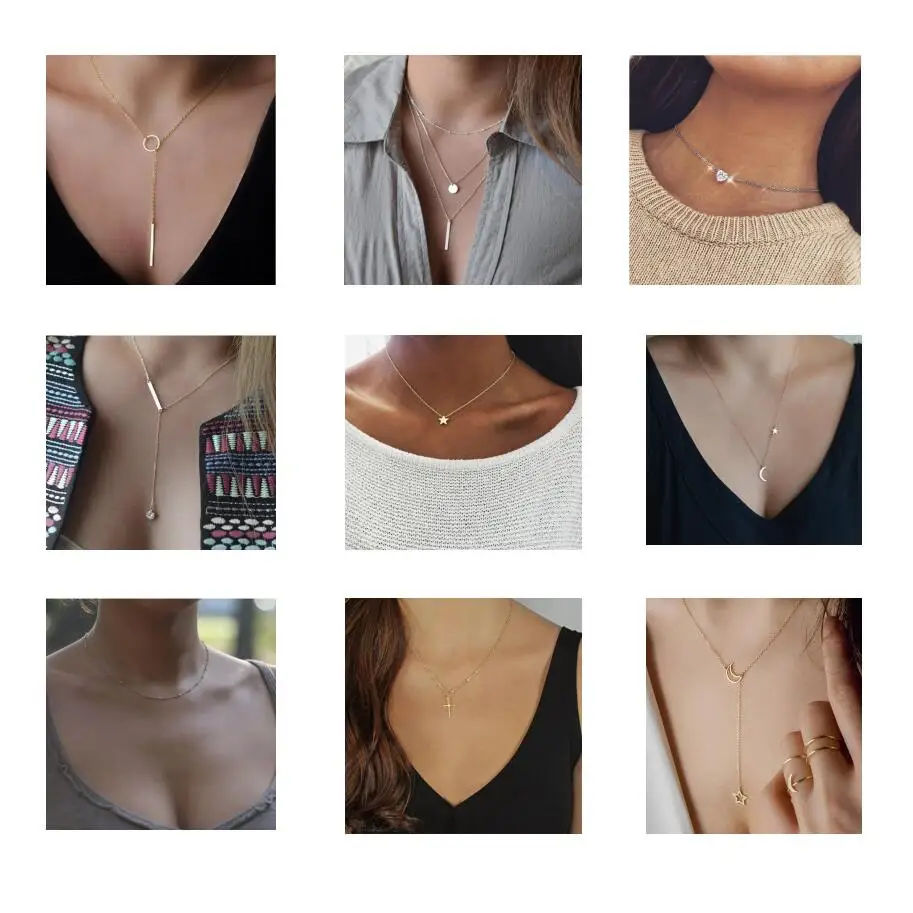 Новый стиль модная одежда Этническая Богемия короткая женская подвеска ожерелье