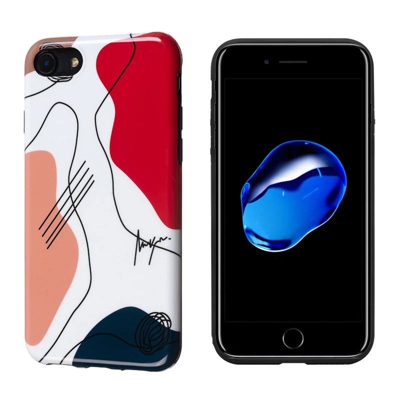 Роскошный глянцевый мягкий силиконовый чехол для Apple iPhone 7 8 Plus X 10 XS Max XR 6S 6 милый