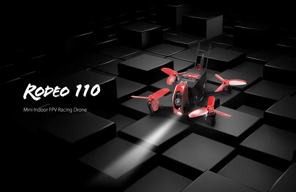 Walkera Rodeo 110 Радиоуправляемый Дрон 110 мм мини-Дрон 600TVL HD камера 2,4 ГГц 7CH FPV гоночный Квадрокоптер бесщеточный версия ARF/RTF