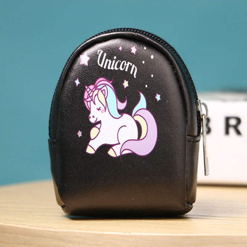 Кошелек с монеткой My Little Pony милый рисунок единорога кошелек с картинками для женщин девочек Студенческая удобная кожаная сумка для хранения pu