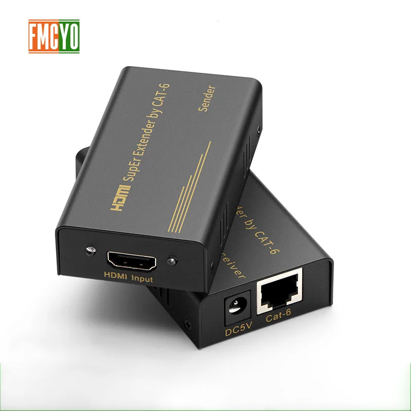Hdmi удлинитель Протокола по IP/TCP UTP/STP CAT5e/6 Rj45 LAN Поддержка сети 1080p 60 м расширение как