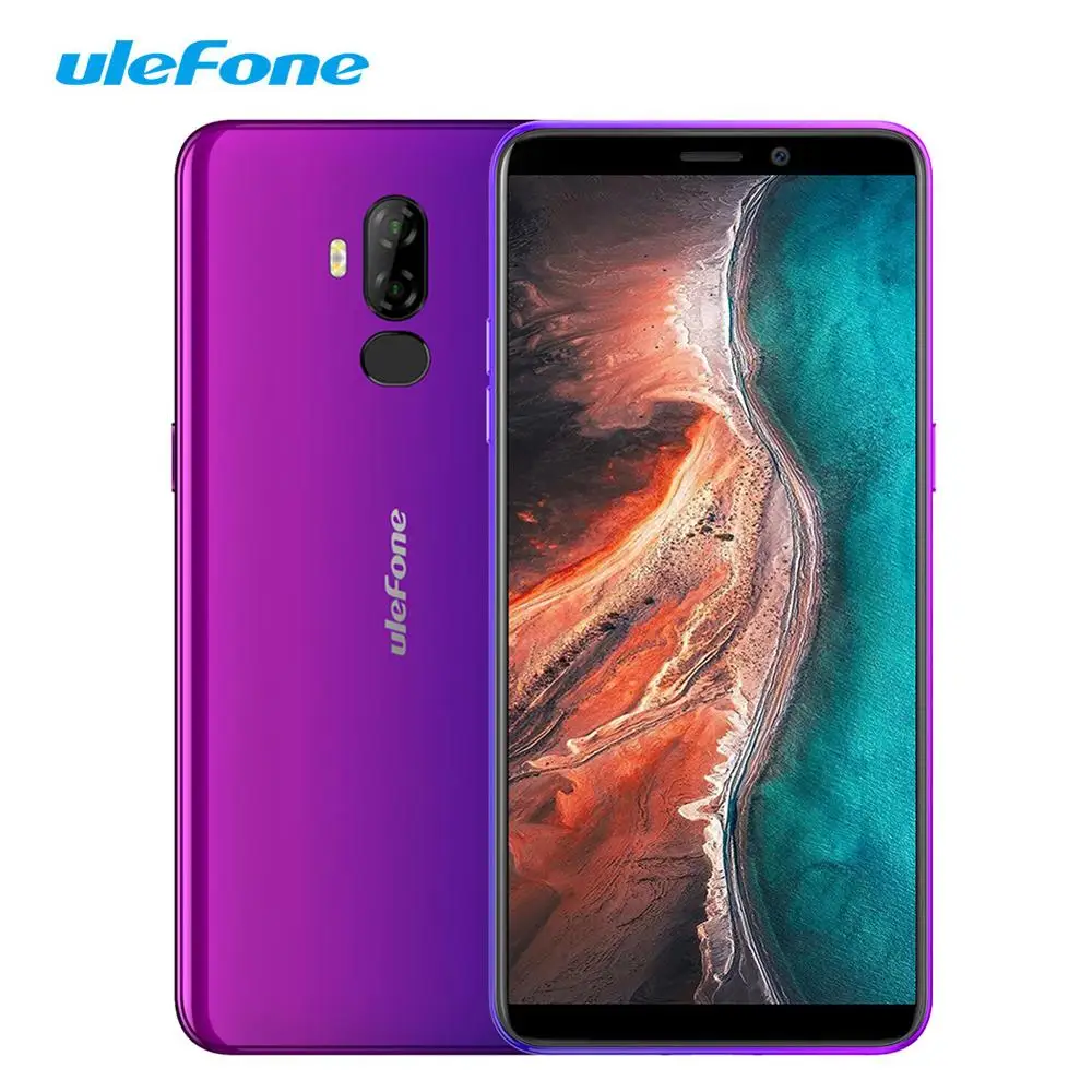 Ulefone P6000 Plus Android 9 0 смартфон 6 дюймов 18:9 HD + MT6739 Ouad Core 6350 мАч 3 ГБ 32 Face ID мобильный