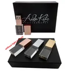 USB 3,0, прозрачный, акриловый, хрустальный флеш-накопитель, пользовательский 3D логотип компании