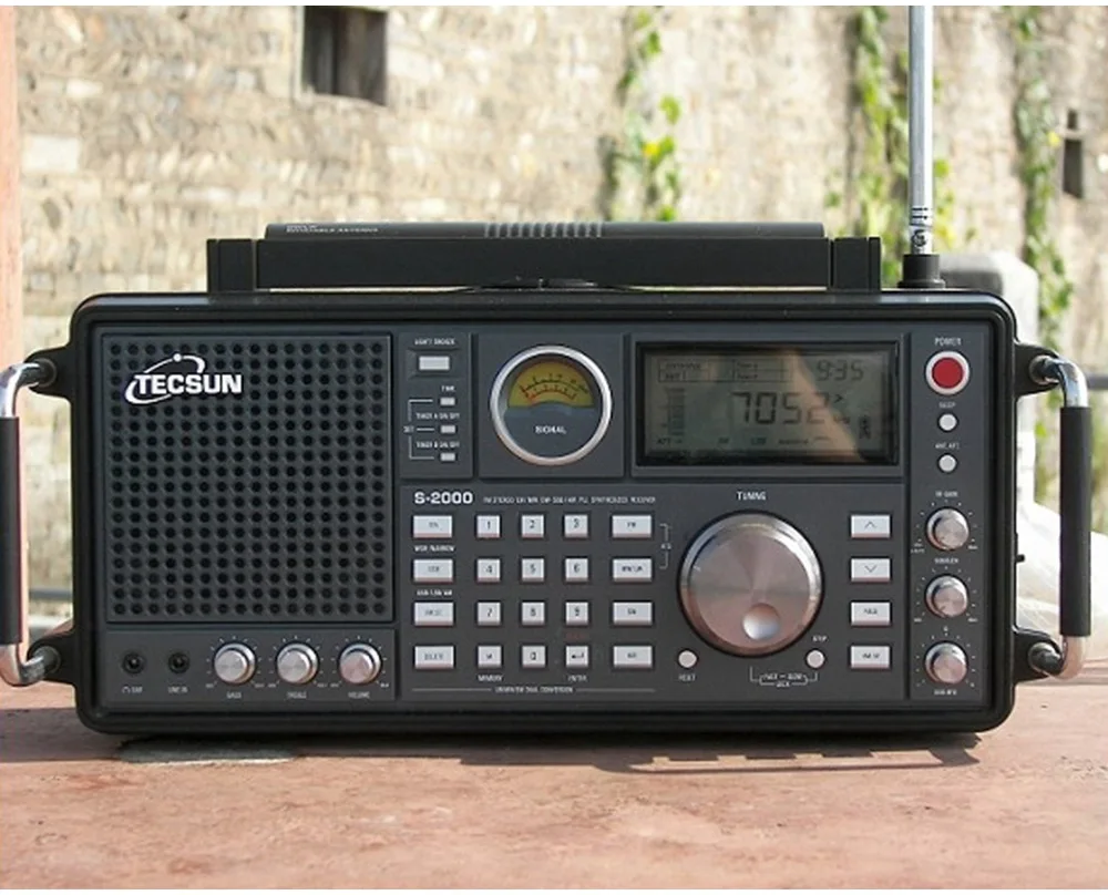 Обрабатываются TECSUN S-2000 Радио fm Портативный стерео LW MW SW SSB воздуха pll синтезатор