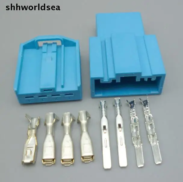 Shhworldsea 5/30/100 комплектов 4pin 2 8 мм Автомобильный разъем автомобильный для динамика