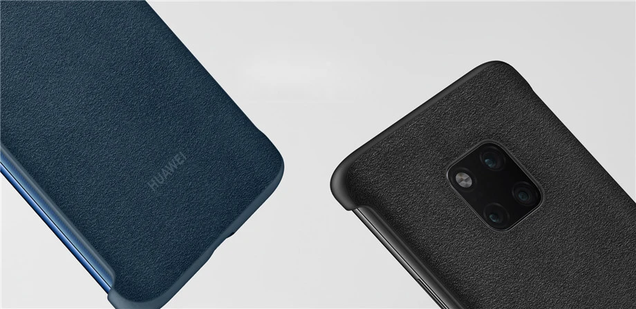 Официальный HUAWEI mate 20 mate 20 Pro Чехол Обложка на заднюю панель из искусственной кожи защитный чехол для mate 20 mate 20Pro чехол