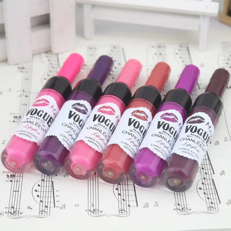 Бутылка для вина матовый блеск губ водонепроницаемый стойкий Увлажняющий жидкое