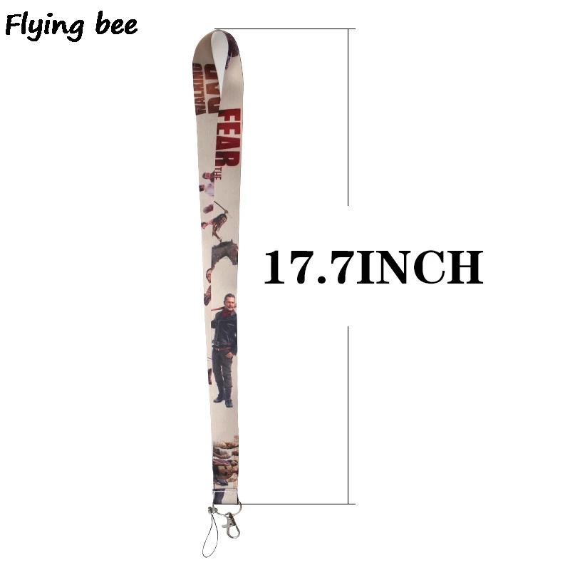 Брелок Flyingbee Ходячие мертвецы милый мультяшный шнурок для телефона модный
