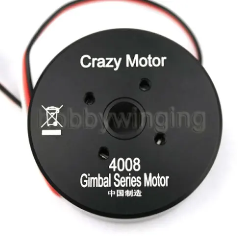 FPV Crazy Motor 4008 полностью закрытый бесщеточный карданный мотор с 8 схемами 2А Slipring