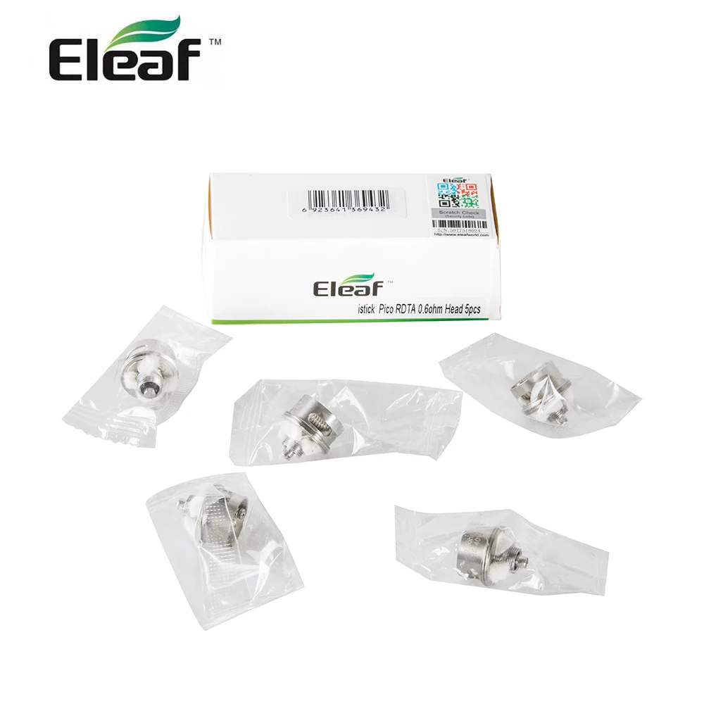 Оригинальная Сменная головка атомайзера Eleaf iStick Pico RDTA катушка 0.6ohm KA 15 40 Вт для