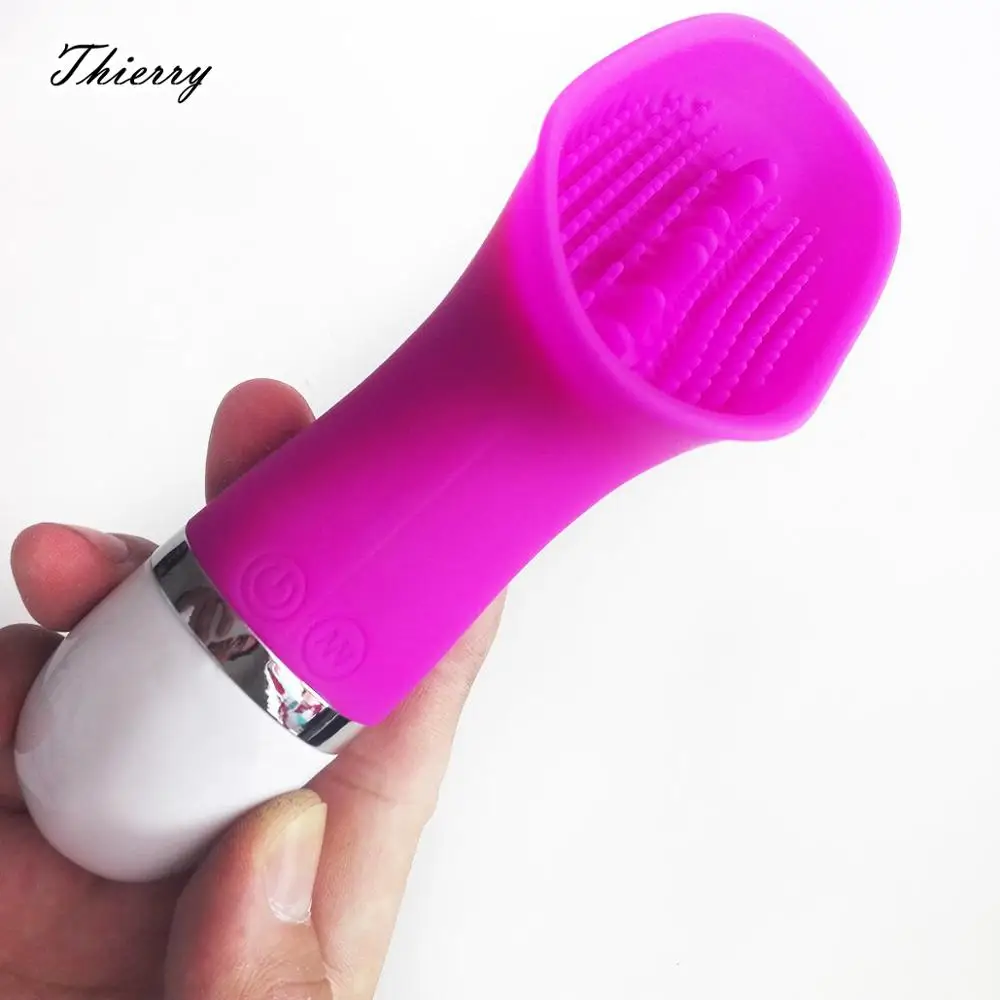 Лижущий вибратор для клитора оральные секс игрушки женщин 30 скоростей