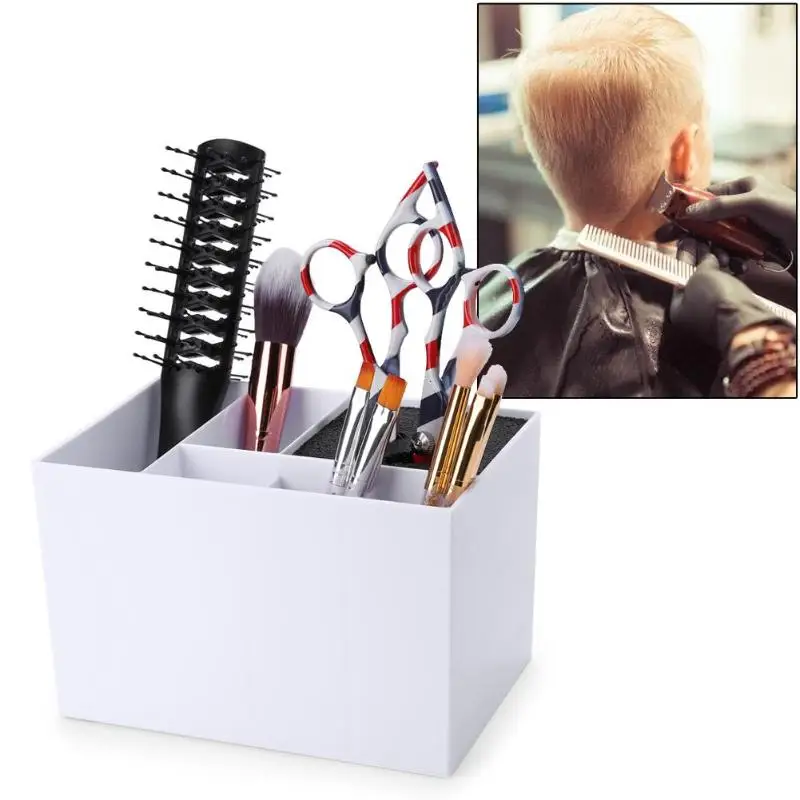1 шт. Парикмахерские ножницы Расческа держатель чехол противоскользящие зажимы
