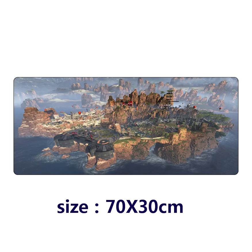 NO.7 Большой размер XL 70x30 см Apex Legends резиновый игровой коврик для мыши для ПК компьютера ноутбука коврик для мыши геймерские коврики для мыши Настольный коврик для клавиатуры - Цвет: NO.7