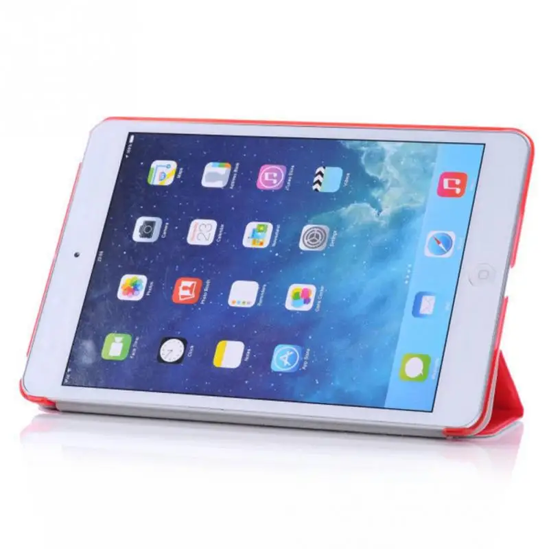 Чехол книжка с откидной крышкой для Apple iPad mini 4 и сна ультратонкий кожаный чехол