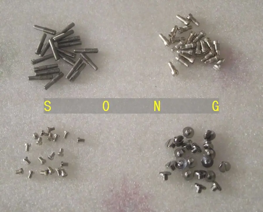 

80 pcs Different Flute screws repair parts screws,parts