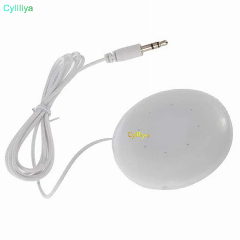 DHL 200 шт. Белая Мини-Подушка 3 5 мм динамик для MP3 MP4 плеера iPhone iPod CD радио |