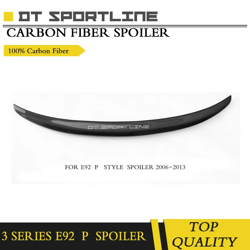 Высокое качество углеродного волокна высокого удар багажник крылья спойлера ДЛЯ