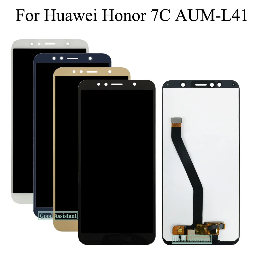 100% протестированный 5 7 дюймовый новый для Huawei Honor 7C aum L41 Aum L30 ЖК дисплей +