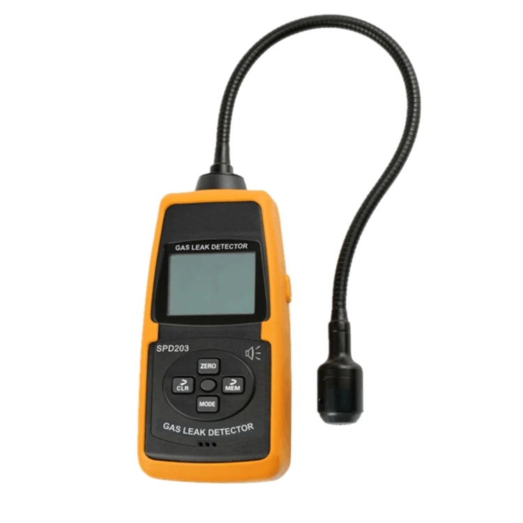 Детектор Утечки метана 0~ 10000ppm 0~ 20% LEL lcd горючий анализатор утечки природного газа Guage Acousto-optic тревожный SPD203