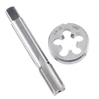 12-28 UNEF 58-24 UNEF ручной кран круглый высечки HSS набор инструментов для ручного резьбы металла деревообрабатывающий кран набор инструментов