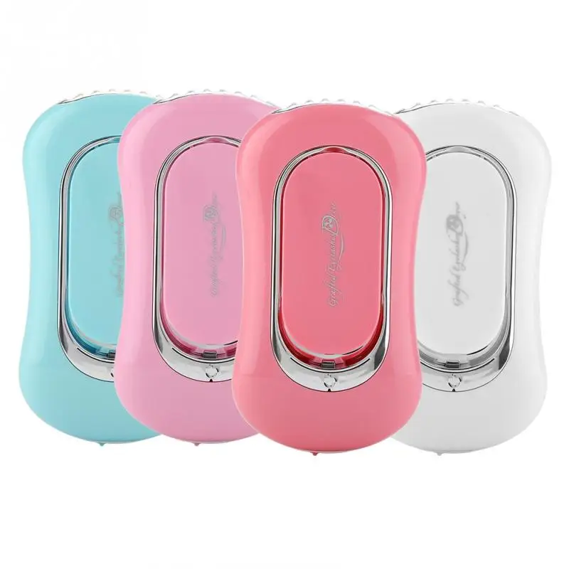 Мини вентилятор для маникюра сушилка ресниц наращивания накладных с зеркалом