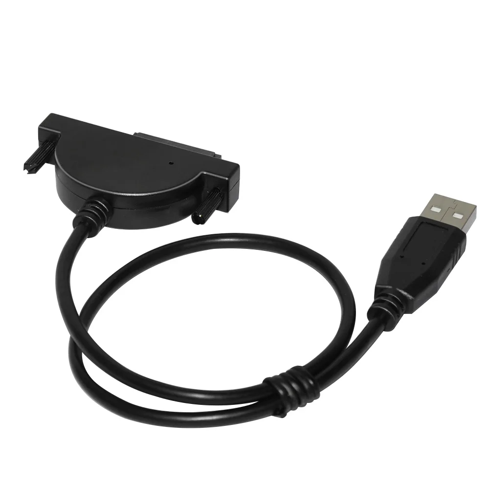 Кабель DeepFox SATA 3 USB 2 0 для подключения DVD драйвера Sup порт ПК ноутбука оптовая