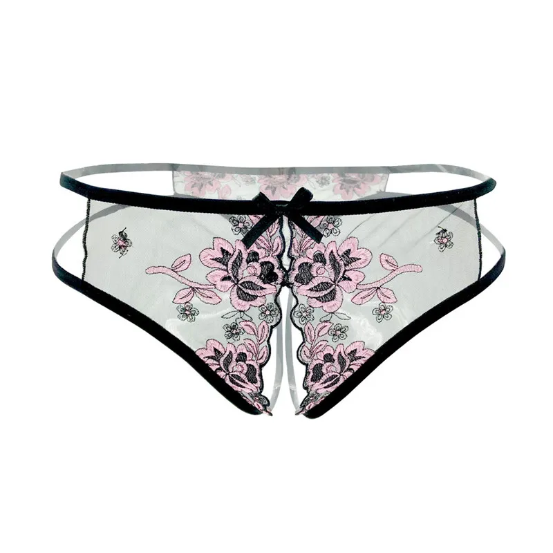 Women Sexy Lingerie hot erotic sexy open crotch panties Porn transparent Lace underwear crotchless underpants briefs for woman