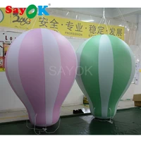 2mh pvc helium hot air balloon inflatable hanging balloons for partyeventshowadvertisingexhibition