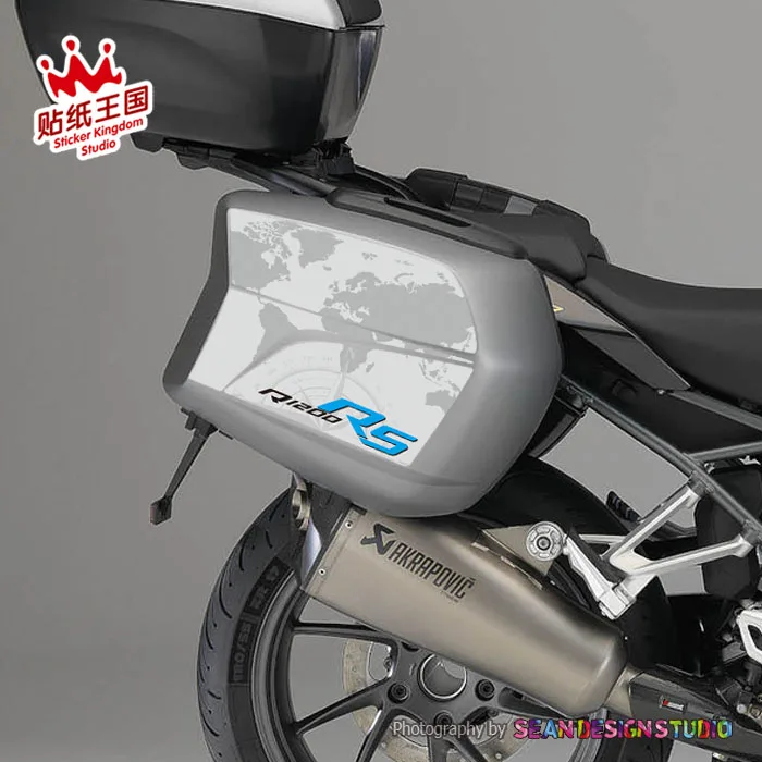 1 пара для BMW R1200R R1200RS S1000XR 2015 2018 боковой Чехол Набор наклеек мотоциклетный мотор Bkie