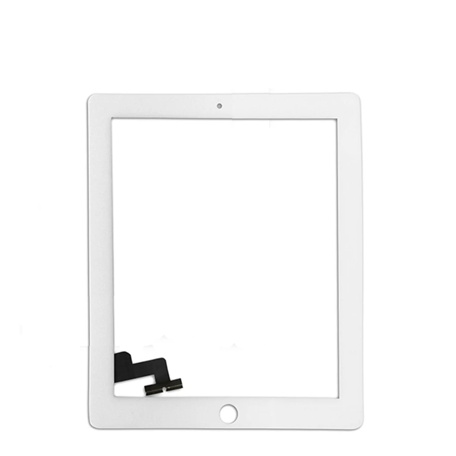 1 шт./лот TOONDEEN для iPad 2 II 2nd Сенсорный экран планшета (без IC) + спереди Сенсорная