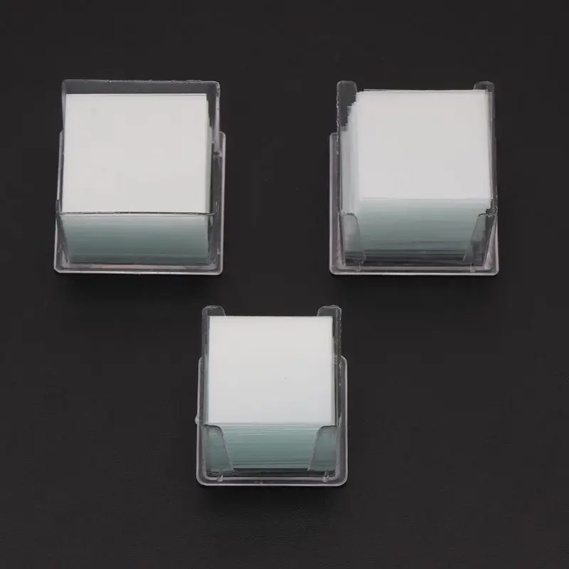 

100 Pcs Transparent Square Glass Slides Coverslips Coverslides For Microscope Optical Instrument