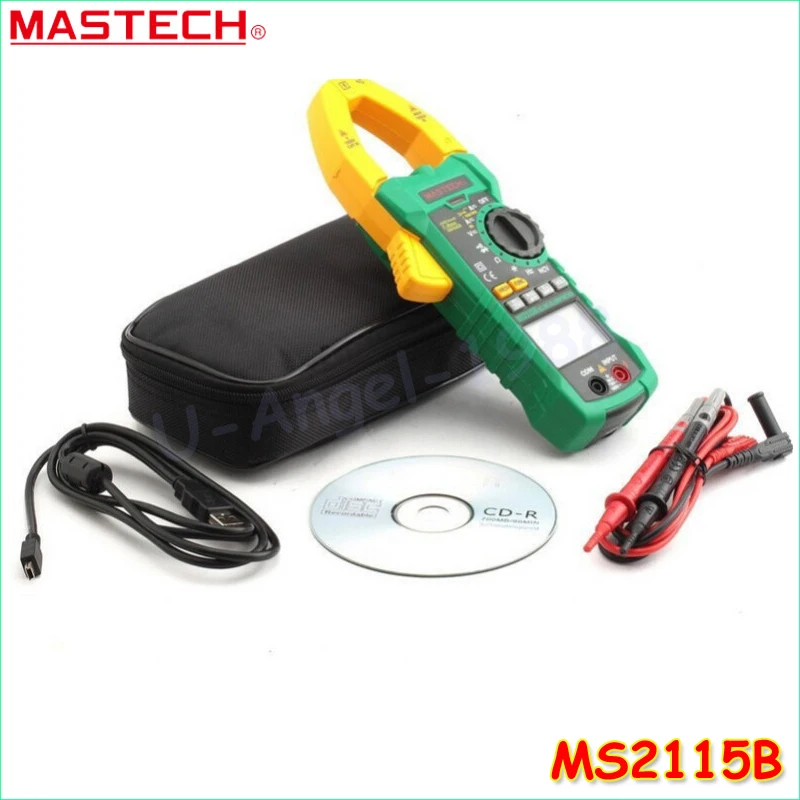 Цифровой мультиметр зажим MASTECH MS2115B True RMS 1 шт. переменный ток напряжения