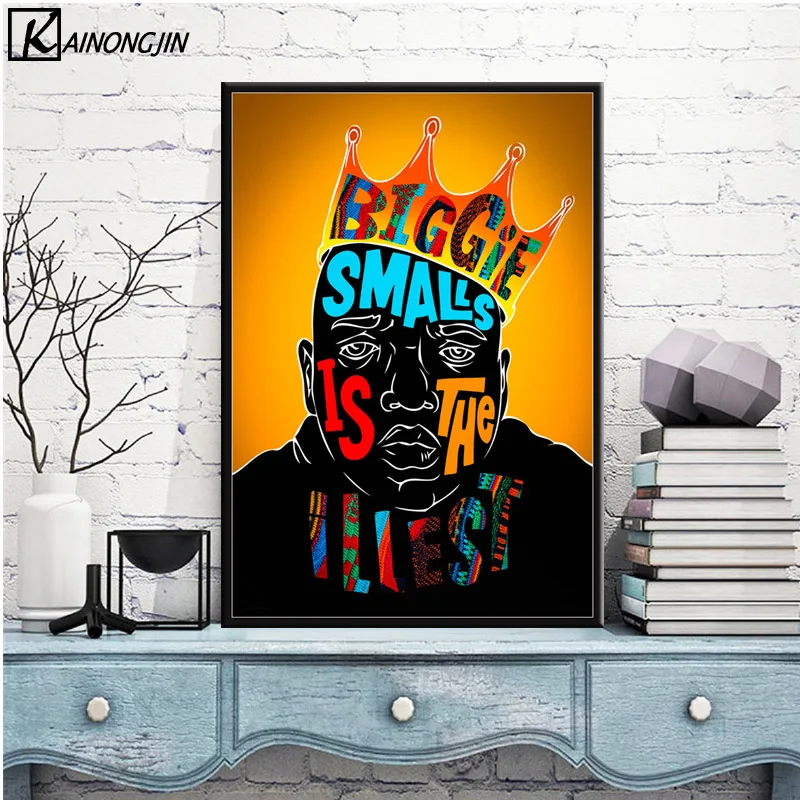 013 Плакаты и принты Tupac Shakur Notorious B.I.G. Biggie 2pac плакат Холст Картина Настенная картина для гостиной домашний декор - Цвет: 013