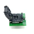 Wavesahre QFN8 do DIP8 (A) plastronics IC programowanie Adapter gniazdo testowe 5.1x6.1mm 1.27 skok dla QFN8 MLF8 MLP8 pakiet