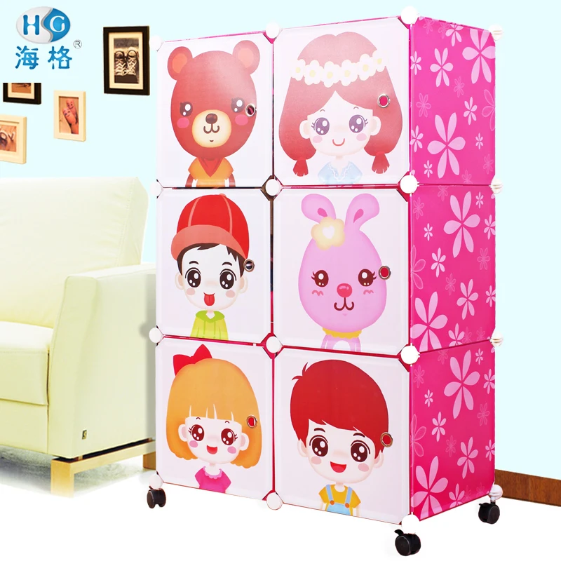 Новый Hager мультфильм детская одежда шкафы для хранения шкафчики детский гардероб