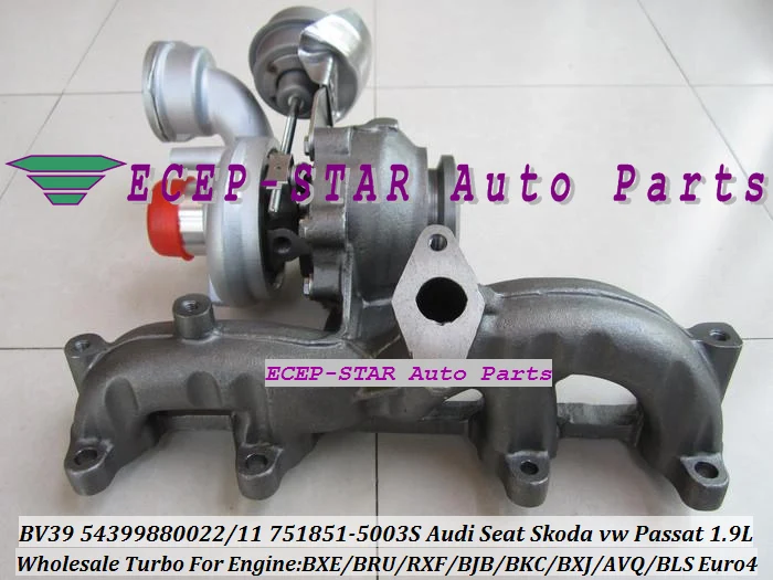 БВ39 11 54399700011 54399880011 751851 5439-988-0011 Турбо для AUDI A3 VW Passat BXE BRU RXF BJB BKC BXJ AVQ BLS BLW 1.9L TDI