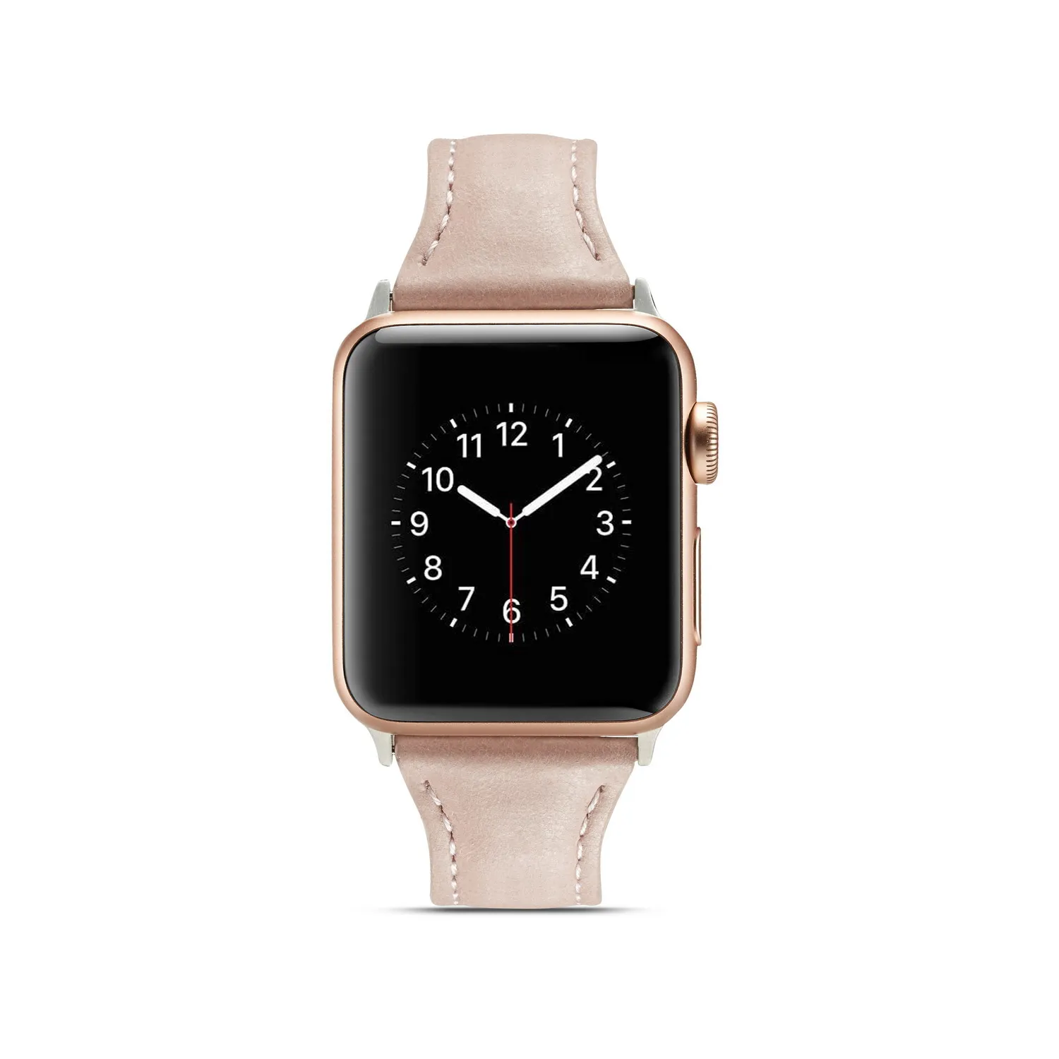 Модные Стиль ремешок для наручных часов Apple Watch, версии серии, на возраст 1, 2, 3, 4, ремешок из натуральной кожи для ремешок для часов аpple 38 мм 40 мм 42 44 мм браслет