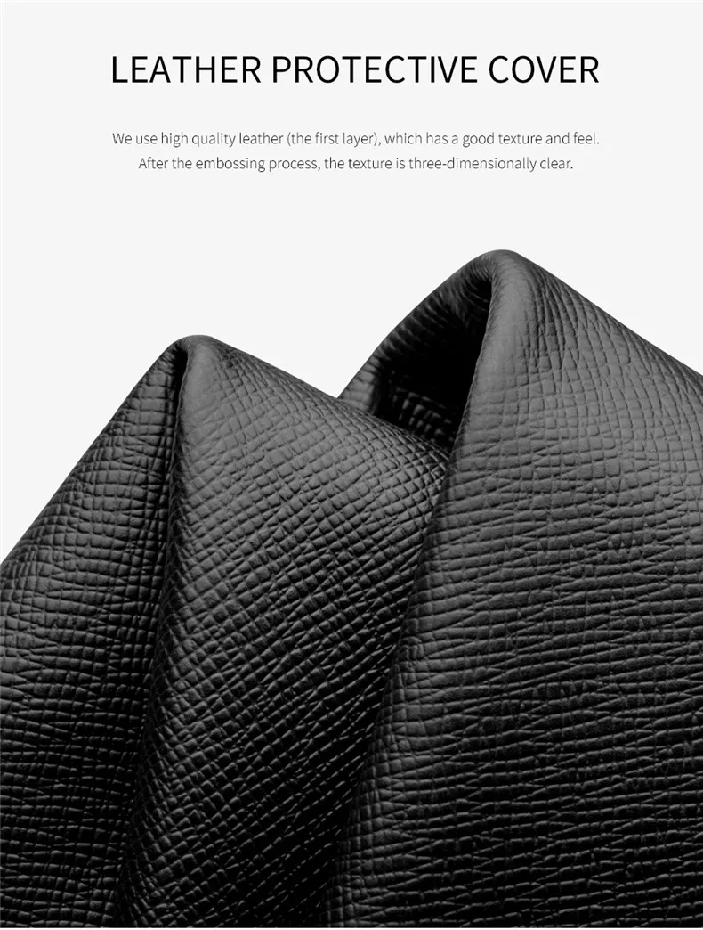 QIALINO Ультратонкий флип-чехол из натуральной кожи для iPad Pro 12,9 Stents Dormancy, слот для карт, чехол для планшета для iPad Pro 11