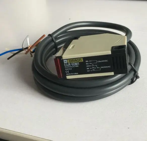 E3JK 5DM1 5L/DC12 24V фотоэлектрический датчик переключатель Инфракрасный фотоэлемент