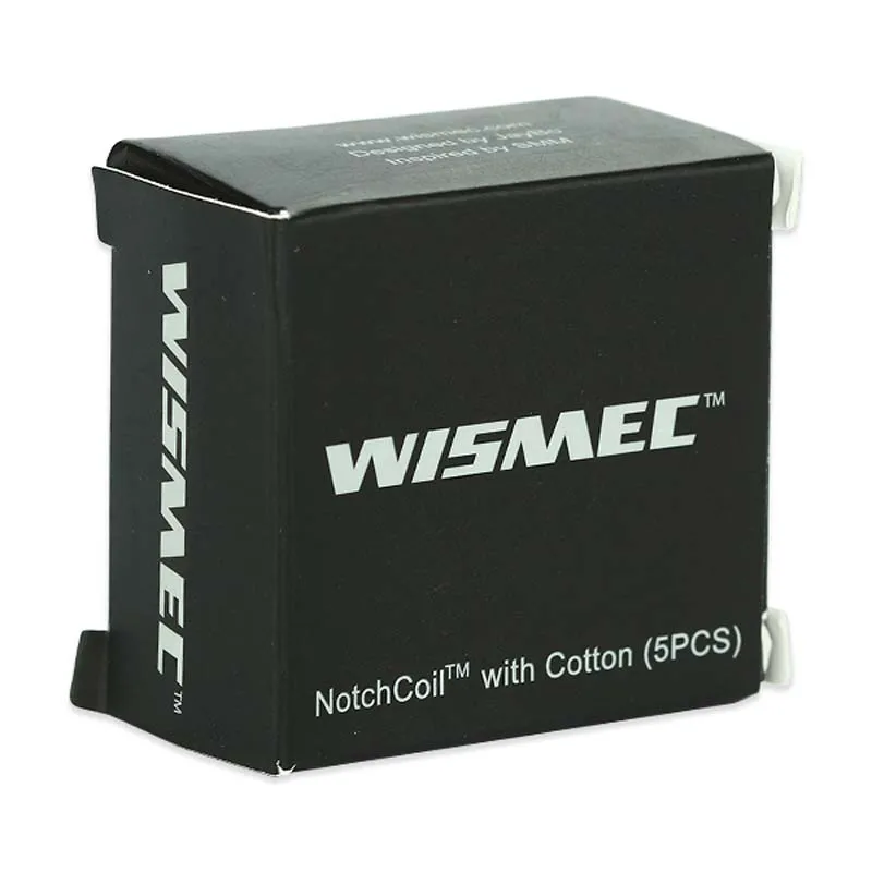 Оригинальный 5 шт. WISMEC NotchCoil 0.25ohm Theorem катушки с надрезом Предварительно
