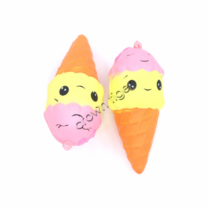 Kawaii Squeeze jumbo Squishy мороженое медленно восстанавливающая Ароматизированная игрушка