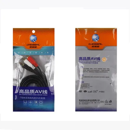 Choseal 30 юбилей Q304K RCA Jack кабель 3 5 мм to 2 аудио штекер-штекер aux DIY Edifer театральный DVD |
