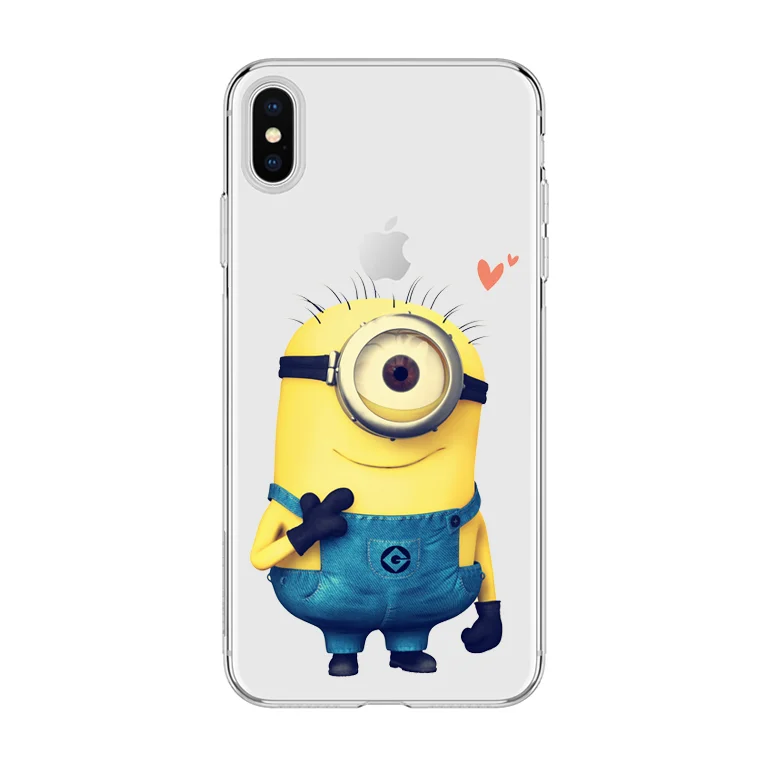 С рисунком из мультфильма &quotГадкий Я&quot Me2 Телефон чехол для iPhone 7 6s 6 plus iphone 8 Xs Max