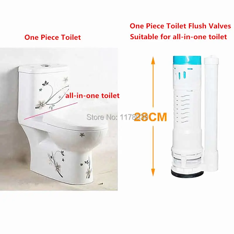 Сливный клапан для резервуара туалетной воды 28 см цельные сливные клапаны
