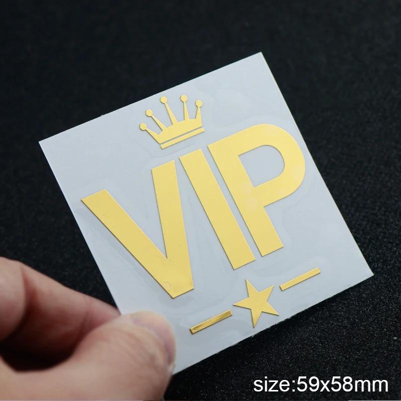 Золотой металлический никелевый стикер s для чехлов сотовых телефонов Vip